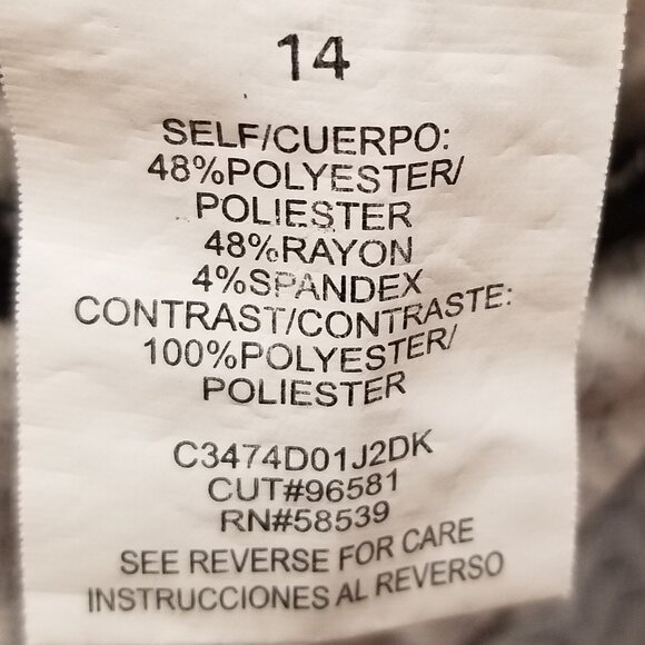 Girls' Speechless Dress, Black and White, Size 14, EUC                 HOST PICK - Picture 7 of 12